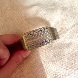 Authentic handmade Berber cuff from Morocco.